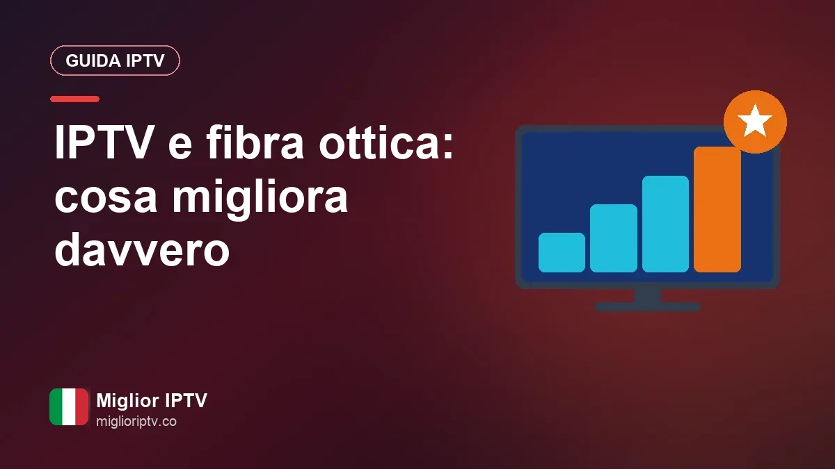 IPTV con la fibra ottica: cosa migliora (e cosa no) sulla tua TV Modem collegato alla borchia della fibra ottica nell'ingresso di casa