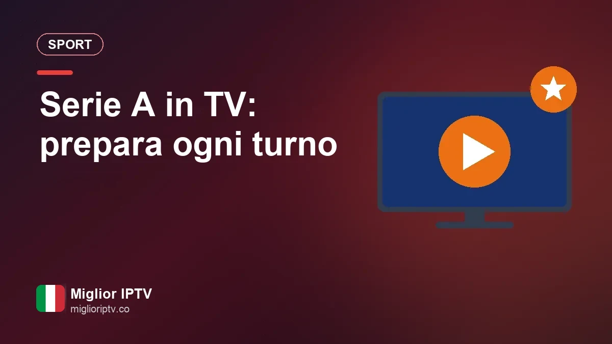 Una partita di Serie A in TV sul divano di casa